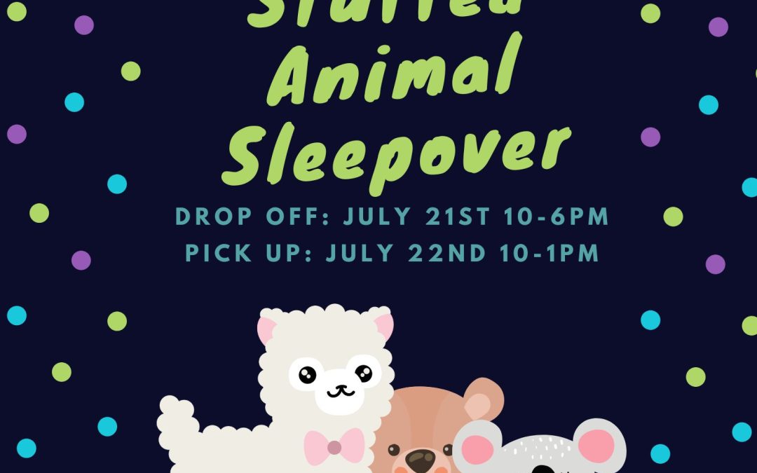 Stuffed Animal Sleepover!